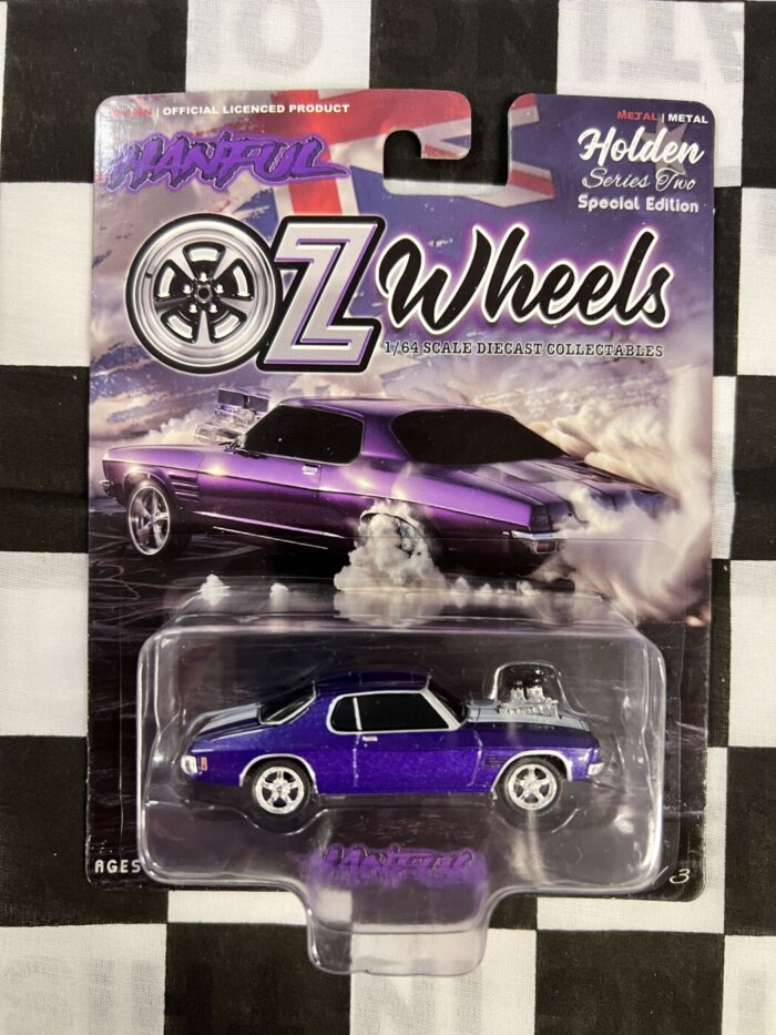 Oz Wheels Classic Purple Livery 1:64 Scale Diecast EXPERT PACKAGING
