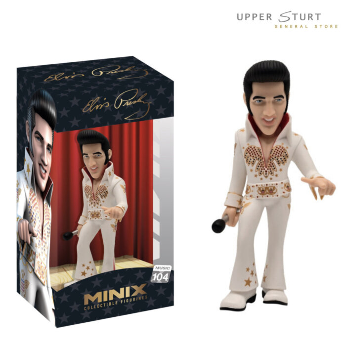 MINIX Elvis Presley White Suit 104 5" Action Figure EXPERT PACKAGING