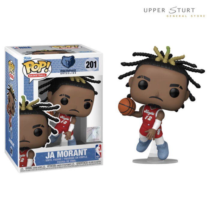 NBA: Grizzlies Ja Morant 201 City Edition 2024 Funko Pop Vinyl EXPERT PACKAGING