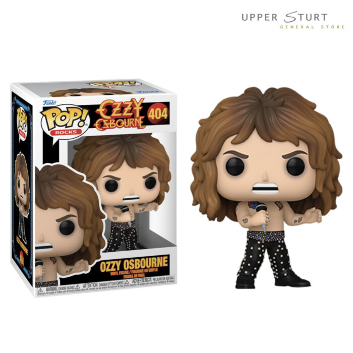 Pop Rock Ozzy Osbourne Shirtless (1989) 404 Funko Pop Vinyl EXPERT PACKAGING