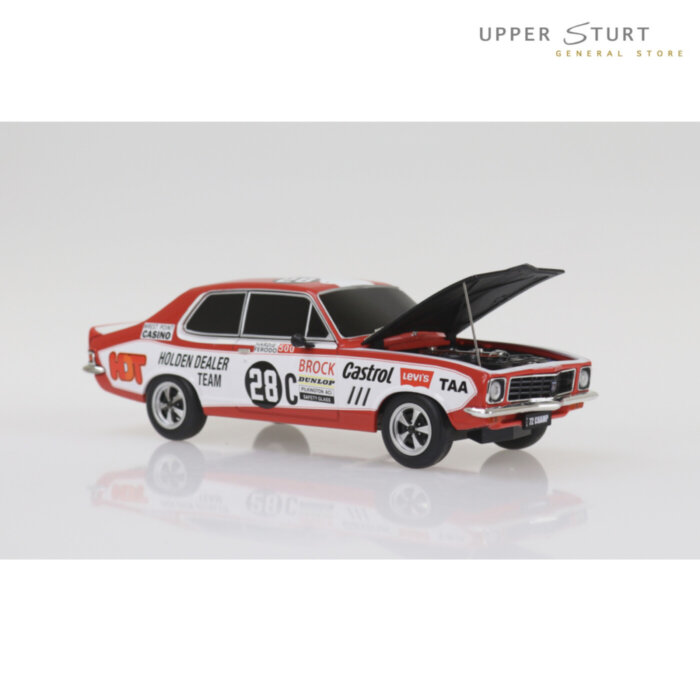 #28C Brock LJ Torana Spectra Rides Light Up Plastic Sealed Body 1:24 Scale DDA