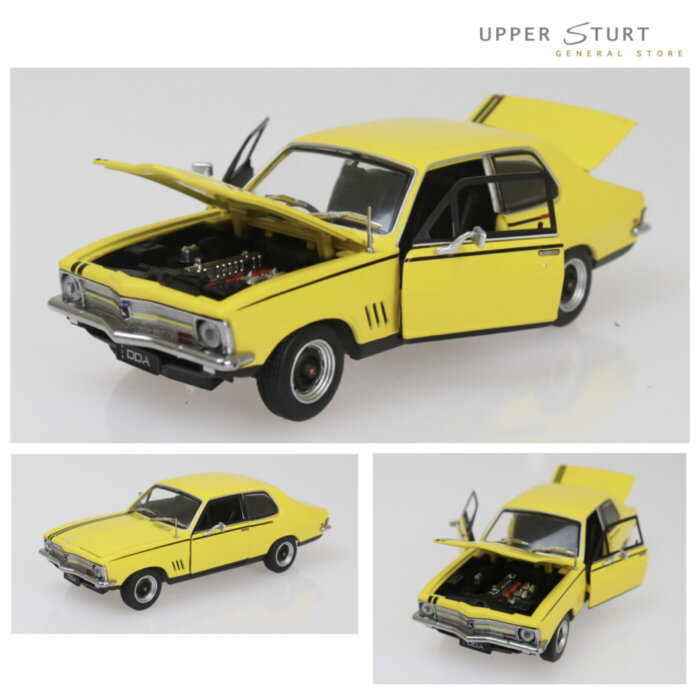 Yellow LC GTR Holden Torana 1:32 Scale DDA Diecast EXPERT PACKAGING