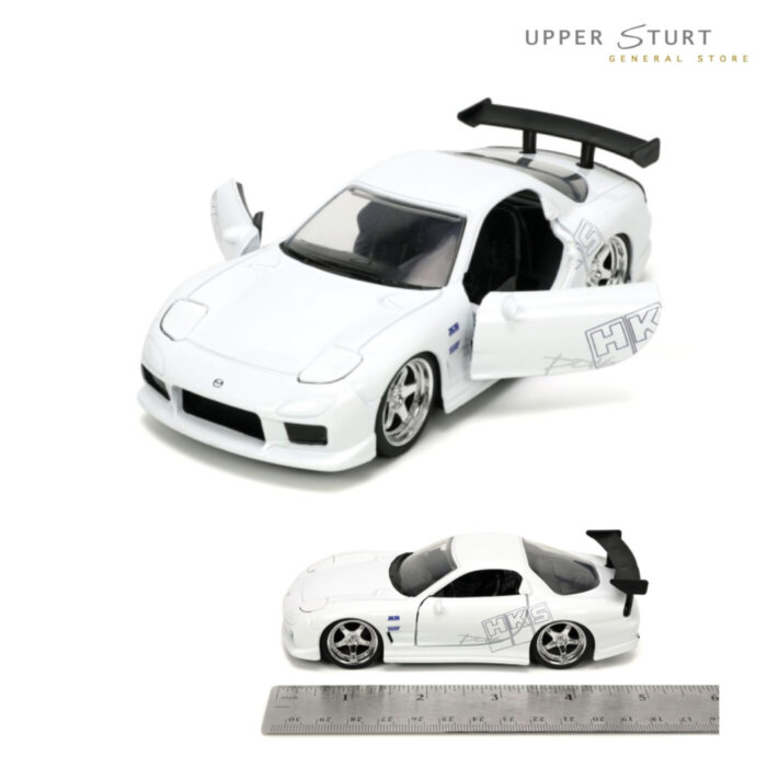 Fast & Furious HKS 1993 Mazda RX-7 1:32 Scale Jada Diecast EXPERT PACKAGING