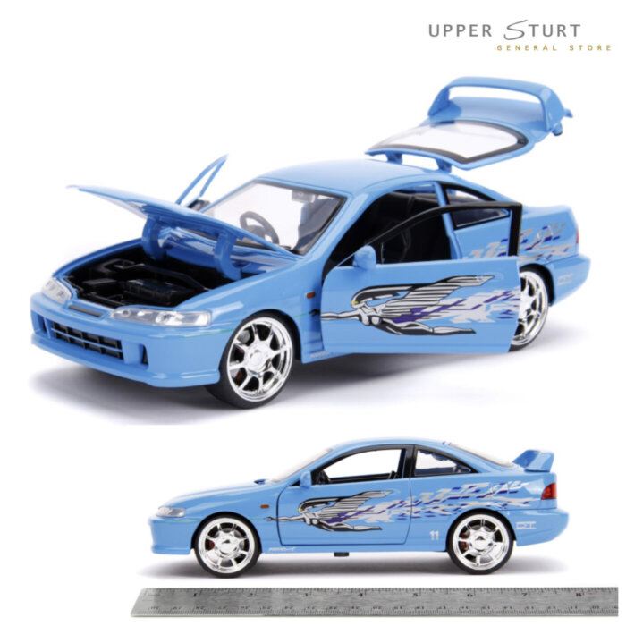 Fast & Furious 8 Mia's Acura Integra Type R 1:24 Scale Jada Diecast EXPERT PACKAGING