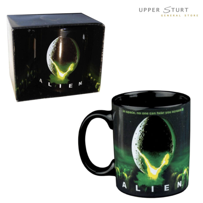 Alien Egg Logo Heat Change Mug Ceramic