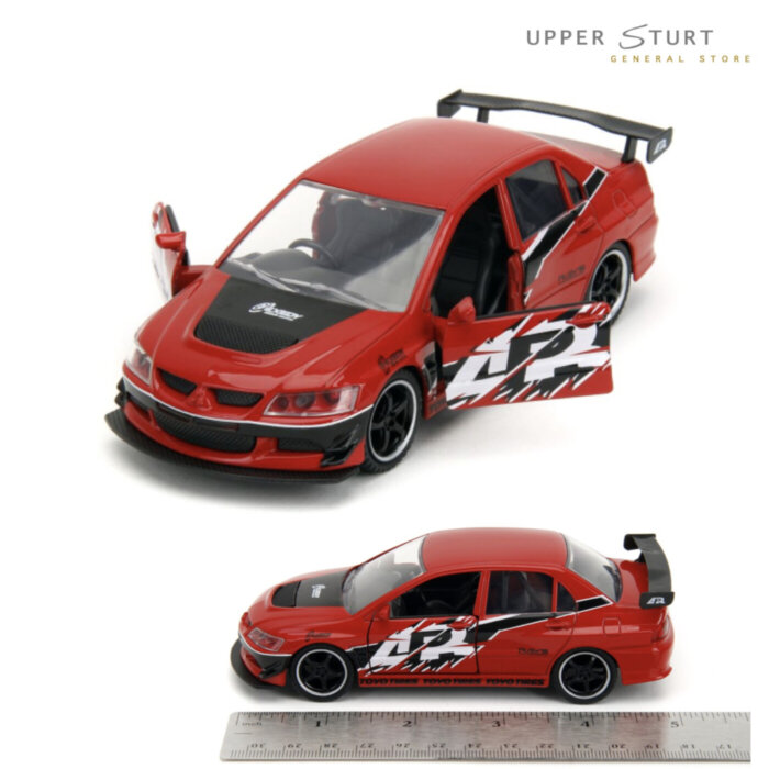 Fast & Furious Mitsubishi Lancer Evolution IX 1:32 Scale Diecast EXPERT PACKAGING