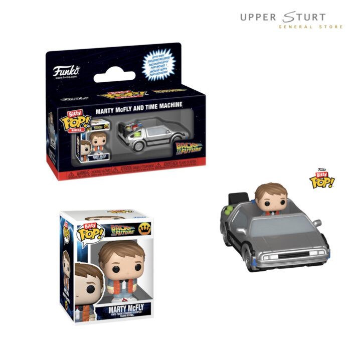 Back to the Future - Delorean Bitty Pop Ride EXPERT PACKAGING