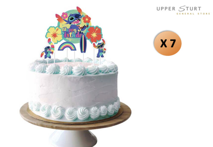 Stitch Cake Decorating Kit - 7 Pieces