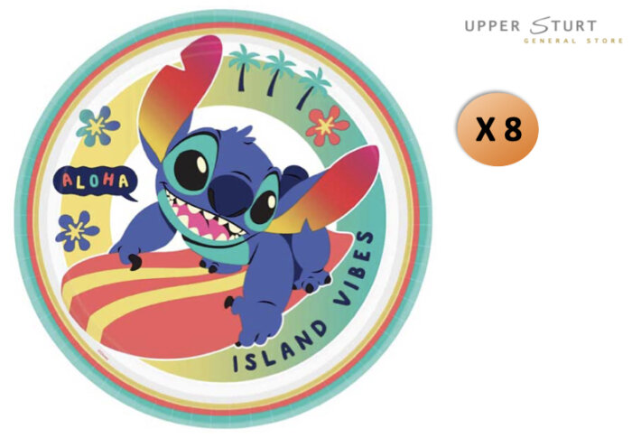 Stitch Paper Dinner Plates - 8 Pack