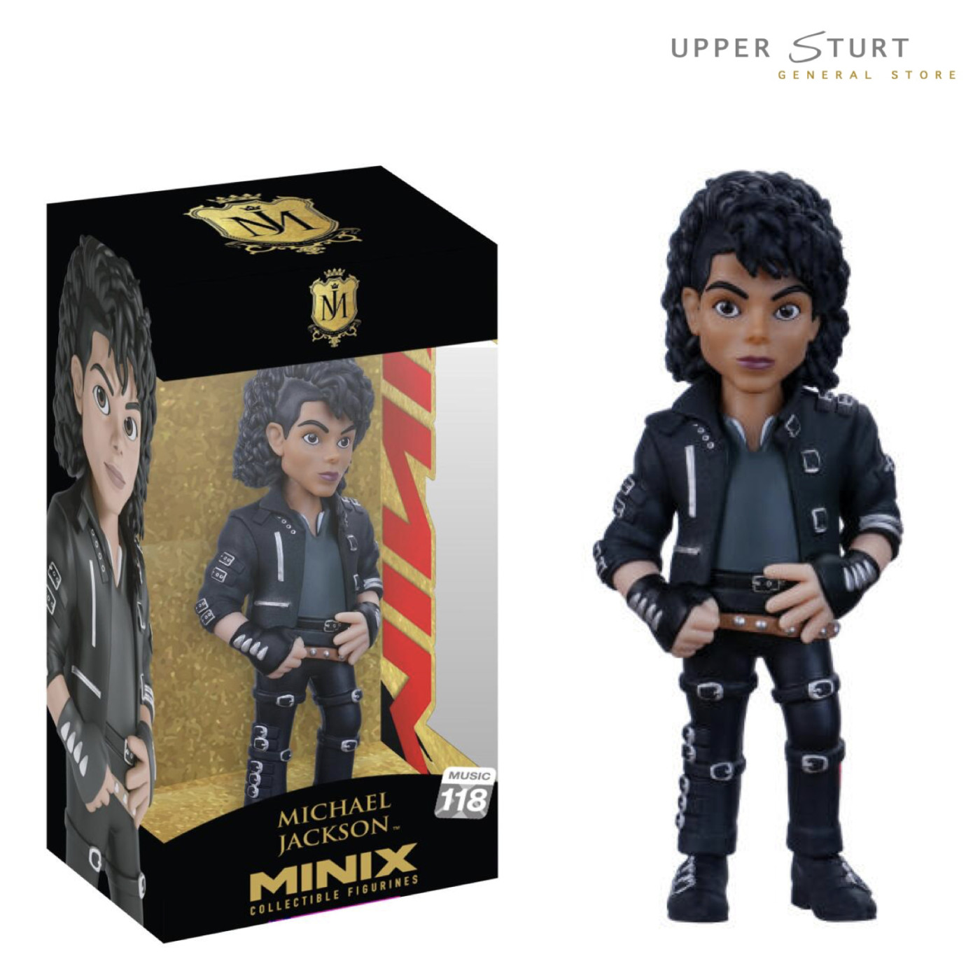 MINIX Michael Jackson Bad 118 5" Action Figure EXPERT PACKAGING