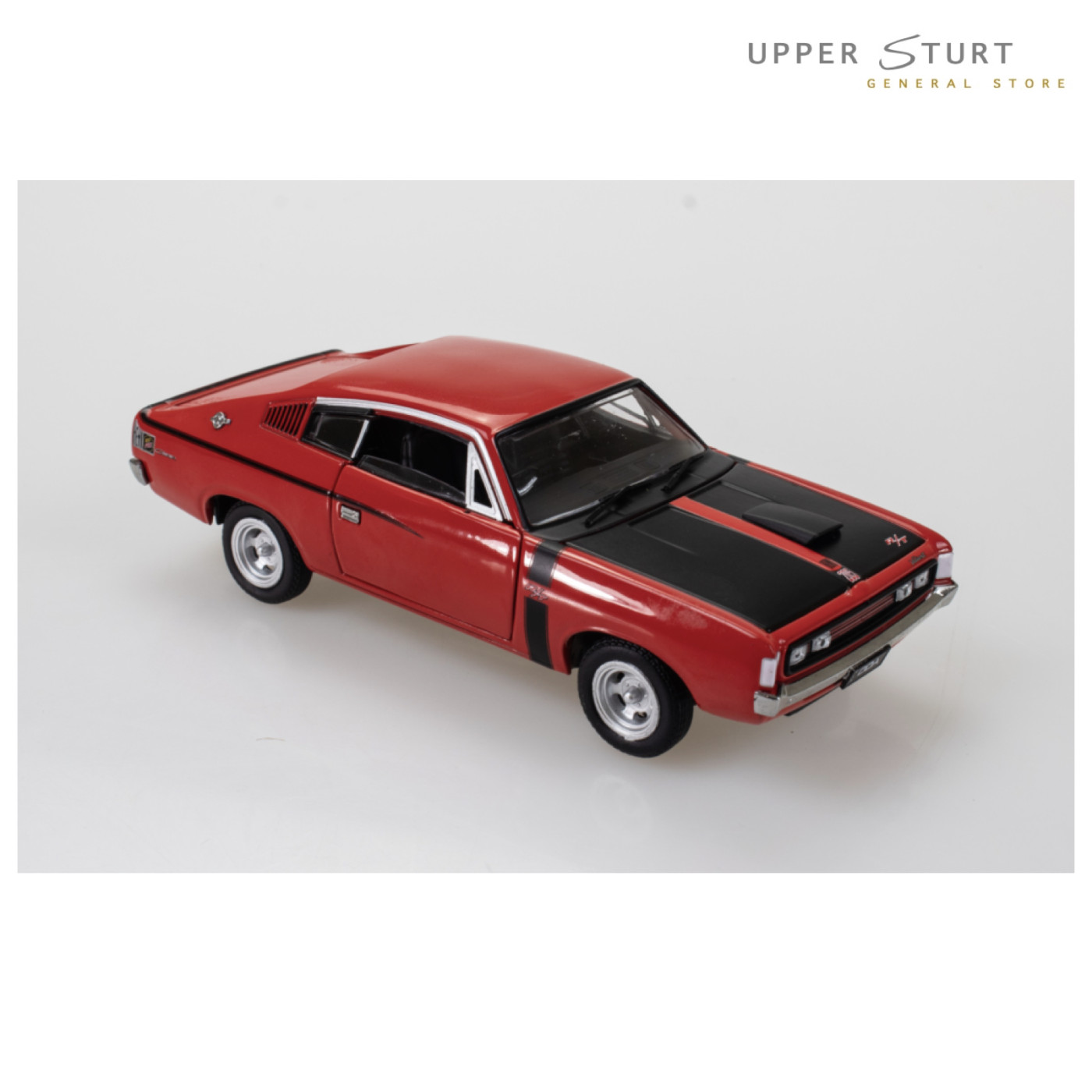 Red E38 Valiant R/T Charger 1:32 Scale DDA Diecast EXPERT PACKAGING