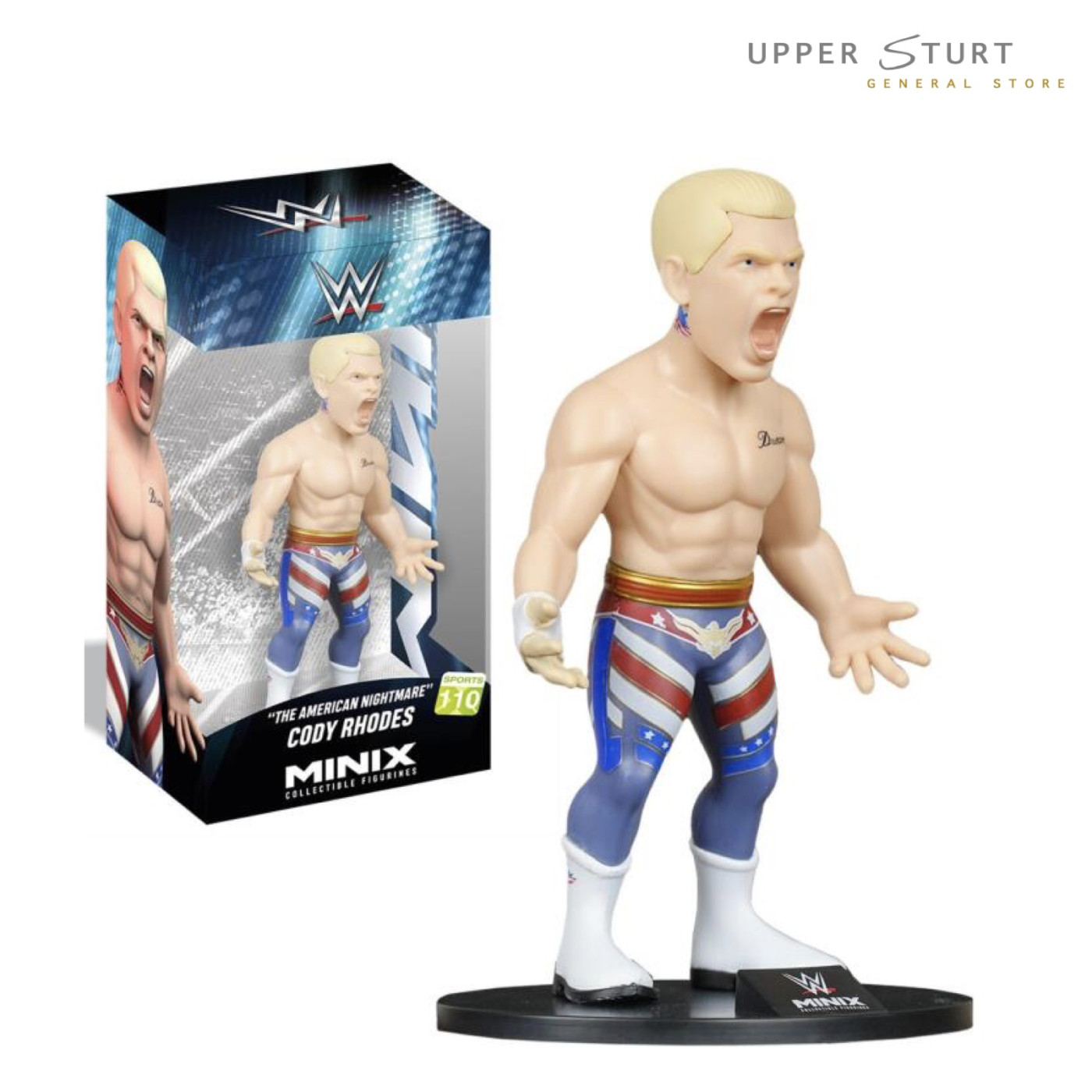 MINIX WWE Cody Rhodes 110 5" Action Figure EXPERT PACKAGING
