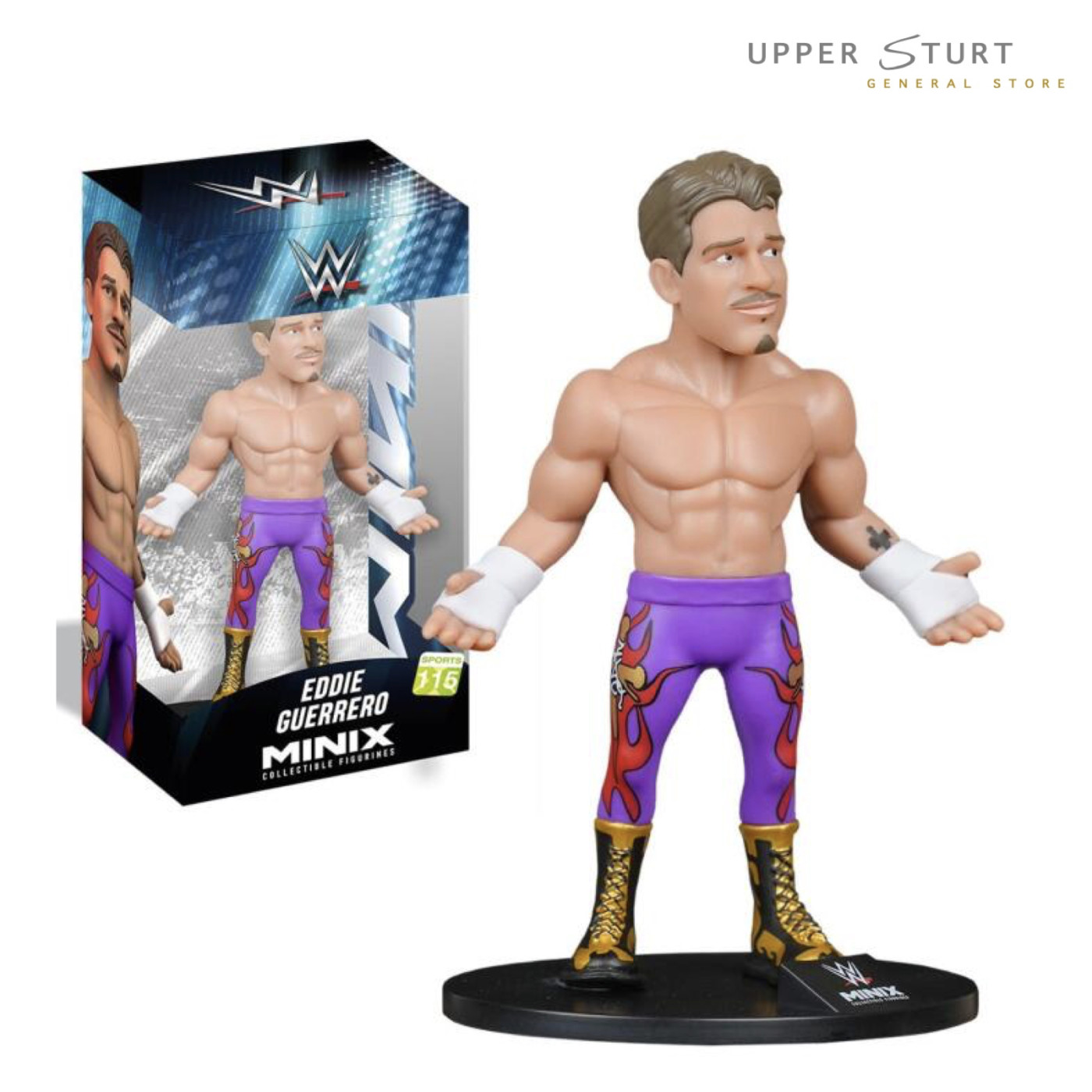 MINIX WWE Eddie Guerrero 115 5" Action Figure EXPERT PACKAGING