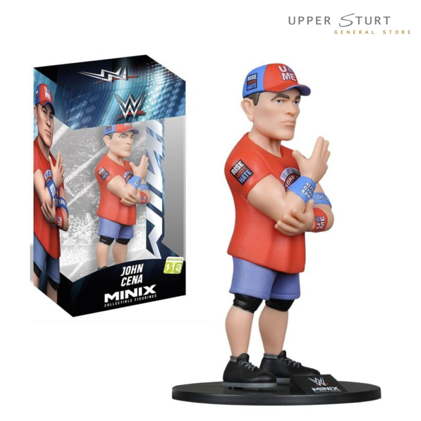 MINIX WWE John Cena 113 5" Action Figure EXPERT PACKAGING